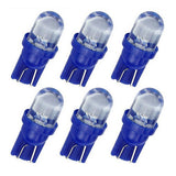 Maxbell 2x6x BlueT10 1W Wedge Car Light Lamp Blub 168 194 2825 LED Interior Lights