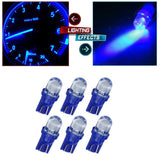 Maxbell 2x6x BlueT10 1W Wedge Car Light Lamp Blub 168 194 2825 LED Interior Lights