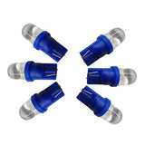 Maxbell 2x6x BlueT10 1W Wedge Car Light Lamp Blub 168 194 2825 LED Interior Lights