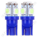 Maxbell Pack of 30 T5 5050 1SMD /5SMD Ice Blue Dashboard Gauge LED Wedge Bulb Lights
