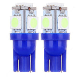 Maxbell Pack of 30 T5 5050 1SMD /5SMD Ice Blue Dashboard Gauge LED Wedge Bulb Lights
