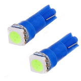 Maxbell Pack of 30 T5 5050 1SMD /5SMD Ice Blue Dashboard Gauge LED Wedge Bulb Lights