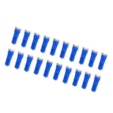 Maxbell 3xPack of 20 T5 5050 1SMD Ice Blue Dashboard Gauge LED Wedge Lamp Bulb Lights