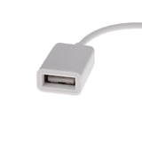 Maxbell 3 Pieces 3.5mm Male AUX Audio Plug Jack To USB 2.0 Female Converter Cable