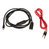 Maxbell 25x3.5mm AUX-IN Adapter Cable For BMW E46 02-06