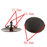Maxbell 5x20xBonnet Hood Insulation Clips Fastener 71K for HONDA Jazz Civic City CRV