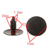 Maxbell 4x20pcs Fender Liner Retainer Clips Push Pin 6506293AA for Jeep Grand Cherokee