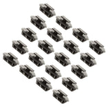 Maxbell 20pcs Side Skirt Clips w/ Sealer +20pcs Door Trim Panel Retainers for Mazda