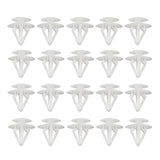 Maxbell 20pcs Side Skirt Clips w/ Sealer +20pcs Door Trim Panel Retainers for Mazda