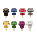 Maxbell 8xM16X1.5 Anodized Magnetic Engine Oil Pan Drain Bolt Plug for   Red