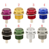 Maxbell 8xM20X1.5 Anodized Magnetic Engine Oil Pan Drain Bolt Plug for   Titanium