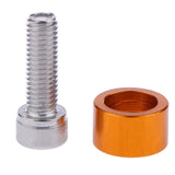 Maxbell 3x3pcs 8mm Ignition Header Cup Washers Bolts Kit for Honda EG/EK Engines Gold