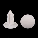 Maxbell 500pcs Nylon Christmas Tree Retainer Clips Fasteners for GM 1595864 1605396