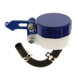 Maxbell Maxbell Universal Motorcycle Cylinders Reservoir Brake Clutches Fluid Oil Cup Blue