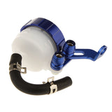 Maxbell Maxbell Universal Motorcycle Cylinders Reservoir Brake Clutches Fluid Oil Cup Blue