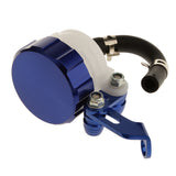 Maxbell Maxbell Universal Motorcycle Cylinders Reservoir Brake Clutches Fluid Oil Cup Blue