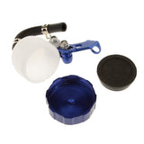 Maxbell Maxbell Universal Motorcycle Cylinders Reservoir Brake Clutches Fluid Oil Cup Blue