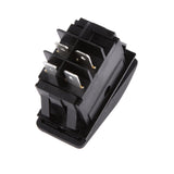 Maxbell 4x4 Pin Waterproof 12V 20A Bar Rocker Toggle Switch LED Light Car Boat Blue