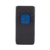 Maxbell 4x4 Pin Waterproof 12V 20A Bar Rocker Toggle Switch LED Light Car Boat Blue