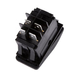 Maxbell 4x4 Pin Waterproof 12V 20A Bar Rocker Toggle Switch LED Light Car Boat Blue