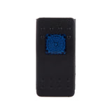Maxbell 4x4 Pin Waterproof 12V 20A Bar Rocker Toggle Switch LED Light Car Boat Blue