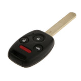 Maxbell 3xReplacement Uncut Remote Keyless Entry Key Fob for 2004 - 2007 Honda Accord