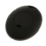 Maxbell 4x3 Button Remote Key Fob Case Shell Replacement for Rover MG TF ZR ZS 25 45