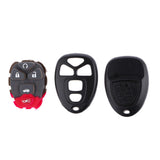 Maxbell 4x5 Buttons Remote Control Key Shell Cover for Chevy Chevrolet   Saturn
