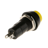 Maxbell 3xAuto Dashboard Boat SPST On-Off  Push Button Horn Switch -Yellow