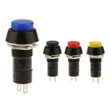 Maxbell 3xAuto Dashboard Boat SPST On-Off  Push Button Horn Switch - Blue