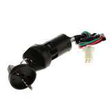 Maxbell 4xIgnition Key Scooter ATV Moped Kart Electric Motorcycle Switch Lock 4 Wire