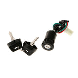 Maxbell 10xIgnition Key Scooter ATV Moped Kart Electric Motorcycle Switch Lock 4 Wire