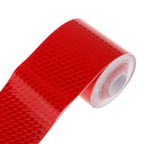Maxbell 2pieces 3M Warning Reflective Safety Tape Adhesive Sticker for Truck Car
