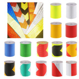 Maxbell 2pieces 3M Warning Reflective Safety Tape Adhesive Sticker for Truck Car