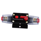Maxbell 10xManual Reset Circuit Breaker 12v/24v Car Auto Boat Audio Fuse Holder 20A