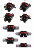 Maxbell 10xManual Reset Circuit Breaker 12v/24v Car Auto Boat Audio Fuse Holder 20A