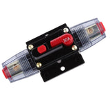 Maxbell 5xManual Reset Circuit Breaker 12v/24v Car Auto Boat Audio Fuse Holder 30A