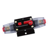 Maxbell 5xManual Reset Circuit Breaker 12v/24v Car Auto Boat Audio Fuse Holder 30A