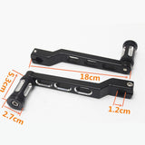 Maxbell 2x Edge Cut CNC Heel Toe Gear Shift Shifter Lever Pedal Peg for Harley XL883 - Aladdin Shoppers
