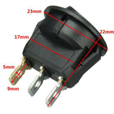 Maxbell 6x12V Front Rocker Wireless Parking Sensor Switch Button Kits For Car Rv