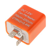 Maxbell 15x2Pin Electronic Flasher Relay Fix For LED Turn Signal Lamp Hyper Flash 12V