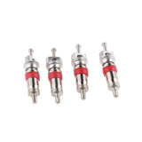 Maxbell 6x100pcs Car Motorbike Truck Replacement Tire Zinc Alloy Valve Stem Core Part