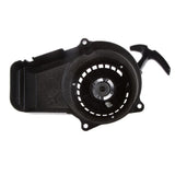 Maxbell Maxbell Aluminum Pull Starter Starter Recoil 47cc 49cc Mini Pocket Bike ATV Black