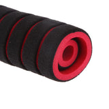 Maxbell 3x4 in 1 Motorcycle Foam Nonslip Handlebar Hand Grips Cover Set Gloves Red