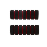 Maxbell 3x4 in 1 Motorcycle Foam Nonslip Handlebar Hand Grips Cover Set Gloves Red