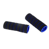 Maxbell 2 Set 4 in 1 Motorcycle Foam Nonslip Handle Handlebar Cover Yellow & Blue