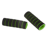 Maxbell 4x4 in 1 Motorcycle Foam Nonslip Handlebar Hand Grips Cover Set Gloves Green