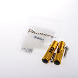 Maxbell Maxbell 2xCNC Universal Motorcycle Folding Footpegs Rider Bike Rear Foot Rest Gold