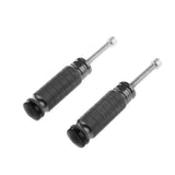 Maxbell Maxbell 1 Pair Universal CNC Motorcycle Footpegs Passenger Rest Pedal Racing Black