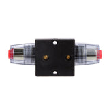 Maxbell 2 Pieces 100A Car Audio Circuit Breaker Fuse Holder Manual Reset Switch - Aladdin Shoppers